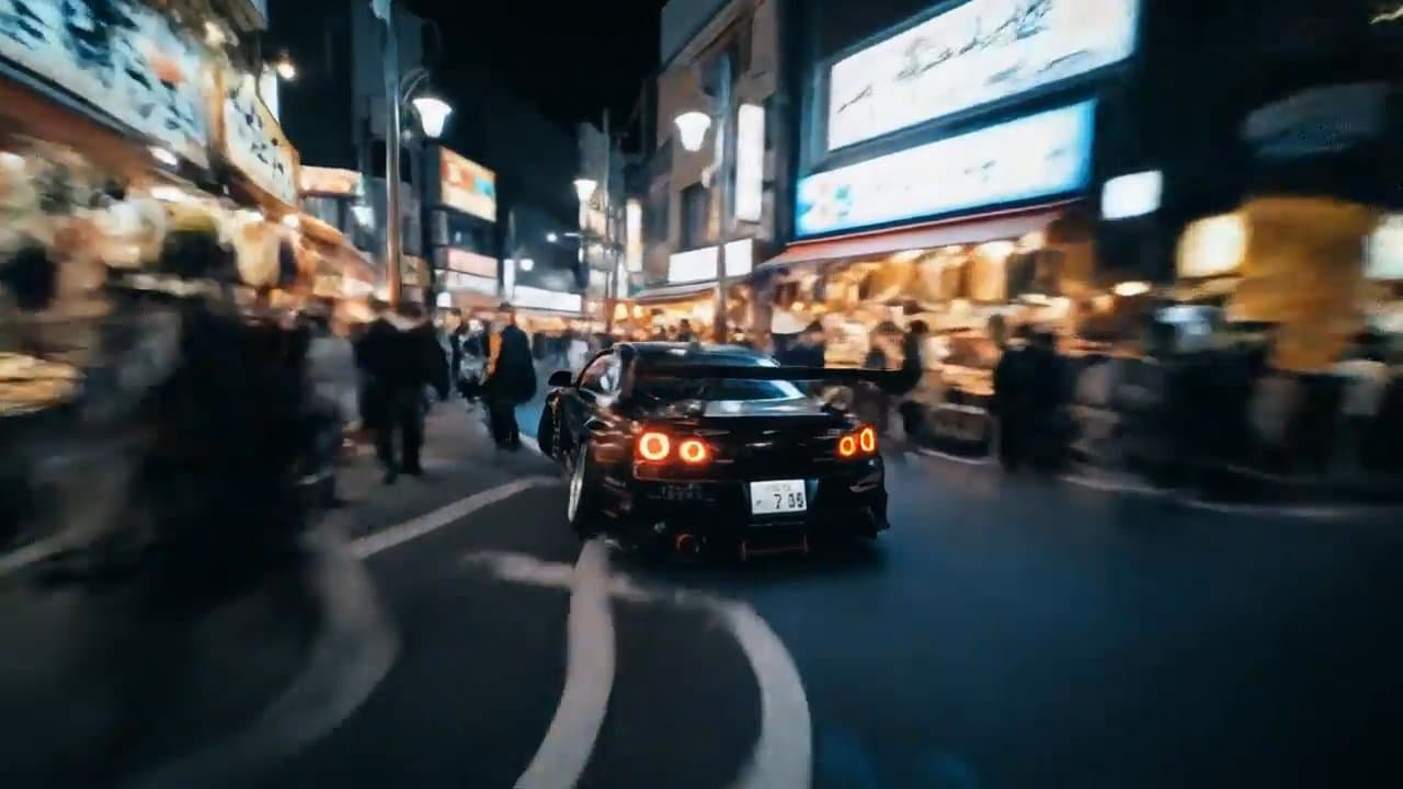 Tokyo downtown drifting 🇯🇵